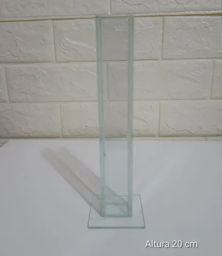 Vaso Tubo de Vidro 20cm