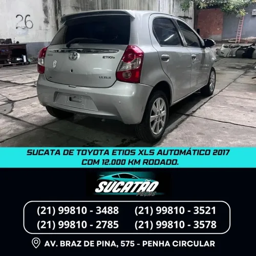 Sucata Etios 2017
