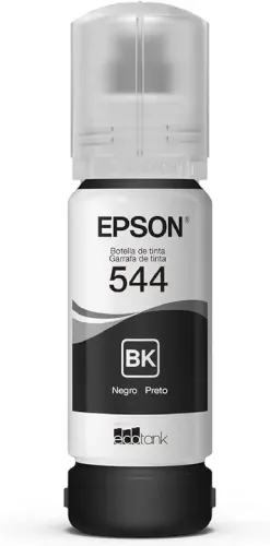 Refil DE Tinta Epson 544 Preto Ecotank 65ML