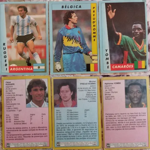 26 cards Copa Mundo 94 Multi editora