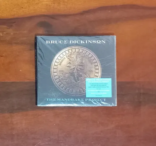 CD lacrado Bruce Dickinson The Mandrake Project 2024 