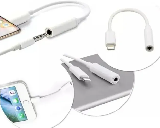 Adaptador De iPhone Lightning Para Fone De Ouvido E Lapela Arduino Automação COD-CP775
