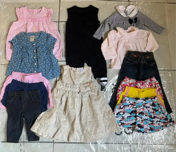 Lote de roupas infantis importadas - 3 ao 12 meses