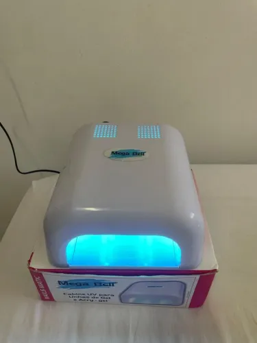 Cabine UV para Unhas de Gel e Acry - gel, 4 lâmpadas Mega Bell