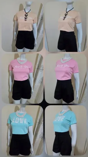 Cropeds várias cores