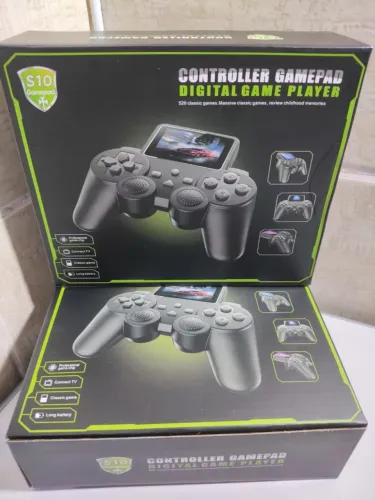 Controle Gamepad Digital S10 com 520 Jogos Clássicos