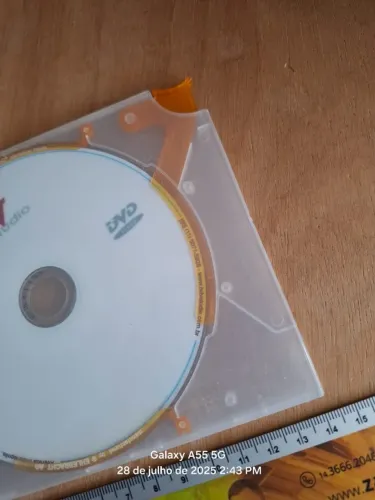 Capa de Proteção para CDs e DVDs