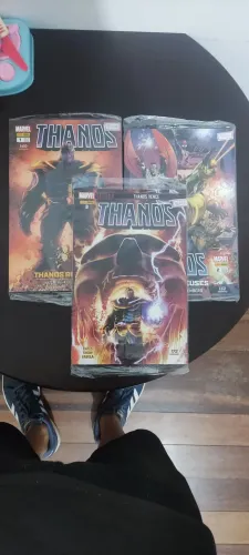 Coleção de HQs Thanos - Marvel vol 1-3 completo