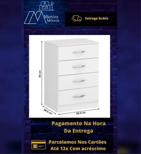 GRANDE PROMOÇÃO*VARIEDADES DE CÔMODA ENTREGA GRÁTIS ACEITA CARTÃO