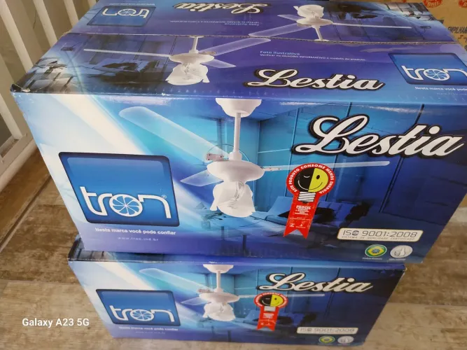 Ventilador tron lestia 3pas 110v novo