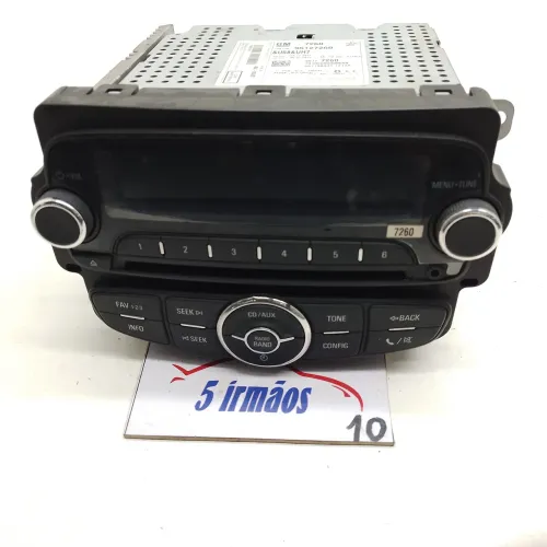 Rádio Cd Player Gm Sonic 1.6 2011 / 2012 N *