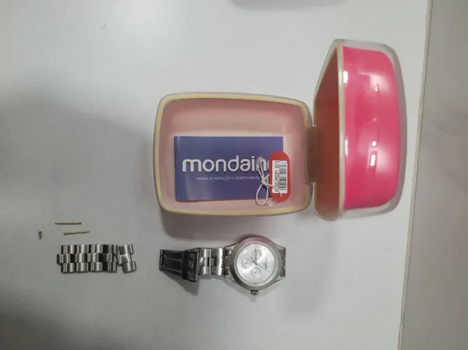 relógio mondaine sem bateria
