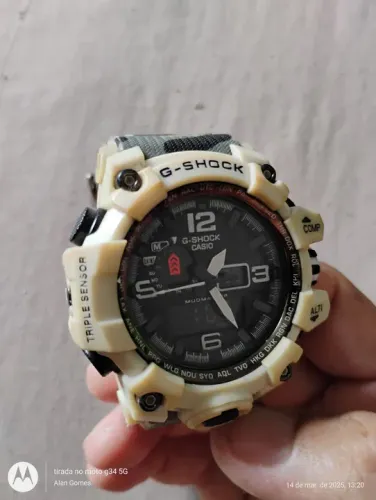 Relógio G-Shock camuflado usado em ótimo estado ! Trocar bateria 