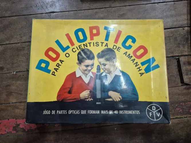 Poliopticon DFV - Anos 60 - Na Caixa Original Completo Raridade