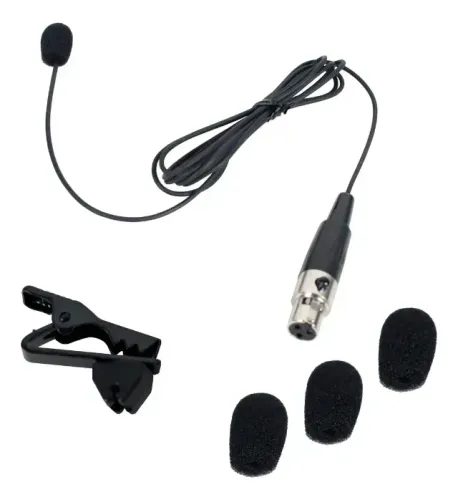 Microfone De Lapela Lm-10 Samson Cor Preto