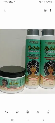 Kit de shampoo para cachos