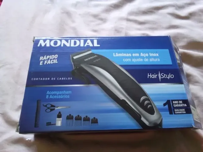 máquina de corte de cabelo mondial