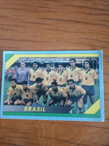 11 Cards de Futebol Brasil - Copa do Mundo 1994