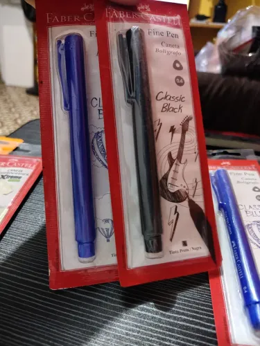 Canetas Fine Pen 0.4 Faber Castell