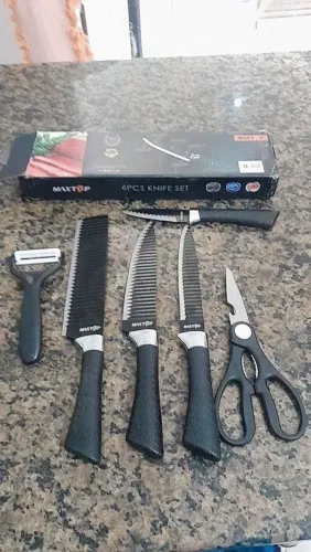 Kit 6 Facas Antiaderentes