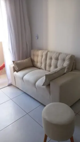 Kit com puffs e almofadinhas 