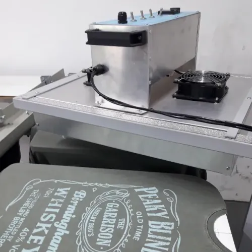 Secador Flash Cure c Pedestal 9 lâmpadas 9000w Temporizador Digital p Serigrafia e outros