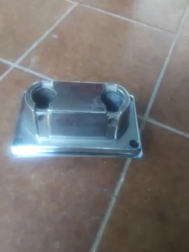 Suporte Cromado para Bumbo bateria