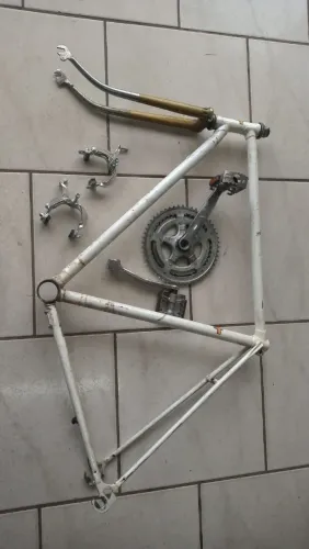 Peças de bicicleta usada 