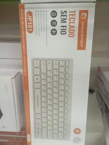 teclado sem fio Bluetooth notebook Pc tablet jp101 Hmaston
