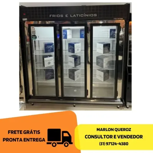 Cervejeira 3 Portas Polo Frio 127/220v Nova