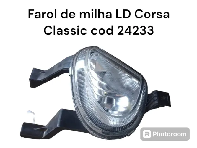 Farol De Milha Lado Direito Chevrolet Corsa Clássic Cd 24233