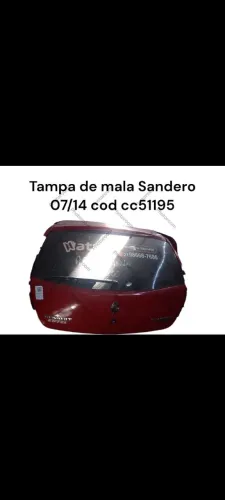 Tampa de mala Sandero 07/14
