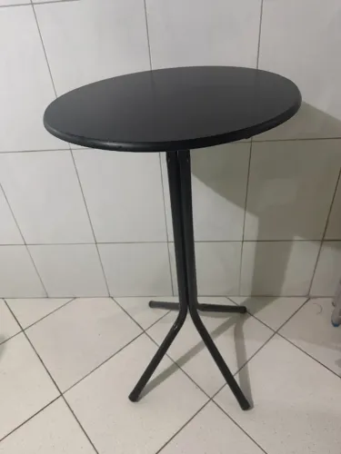 Kit com 2 Mesa Bistro redonda 110cm p/ bar festa casamento evento mesa para apoio