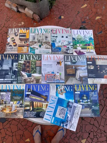 Lote 14 Revistas Líving de Arquitetura