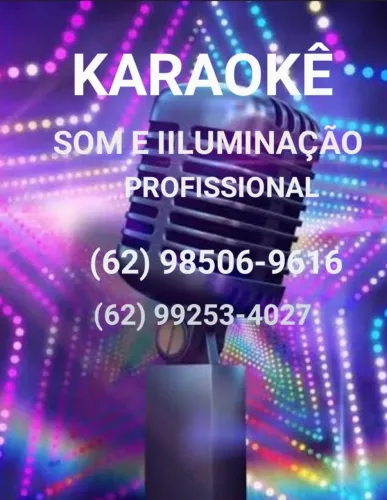 LOCAÇÃO DE KARAOKÊ - SOM E LUZ