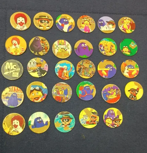 Coleção de tazos McDonald's