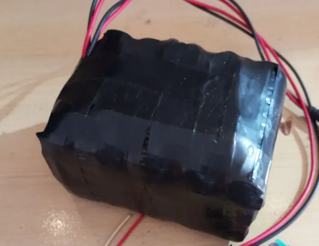 Pack Bateria Lítio 21v 15 Células 18650 Com Bms