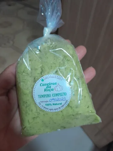 Tempero Caseiro Completo Orgânico Sem Agrotóxicos 
