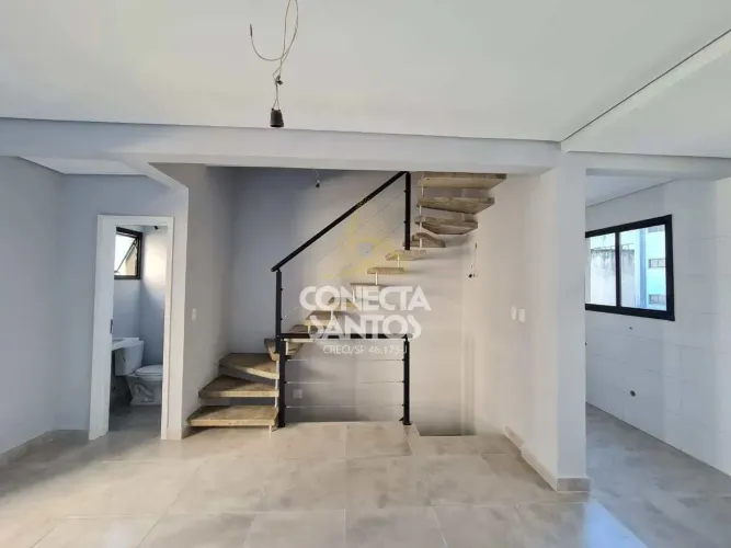 Casa 2 dorms, Marapé, Santos R$ 865 mil, Cod: 603