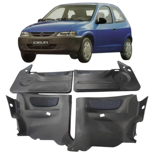 Forro Porta Ki Com 4 Peças Celta 2 Portas  2001 2002 2003 
