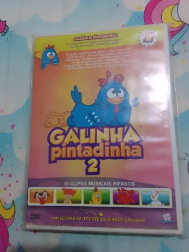 Dvd galinha pintadinha  2 usado