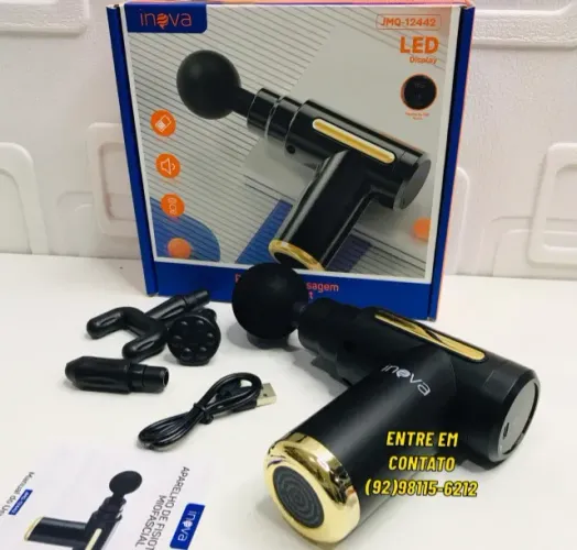 Massageador Corporal Toutch Digital Inova - Entrega das 9 até 22hrs
