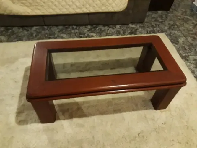 Conjunto de Mesas de Centro e Lateral