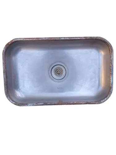 Pia ou Cuba de Aço Inox 59x36x9