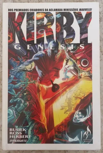 Kirby Genesis de Kurt Busiek & Alex Ross em Capa Dura da Editora Mythos