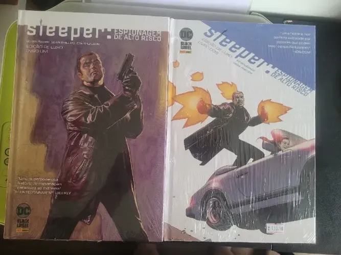 Sleeper: Espionagem De Alto Risco - Edição De Luxo - Completo - 2 Volumes