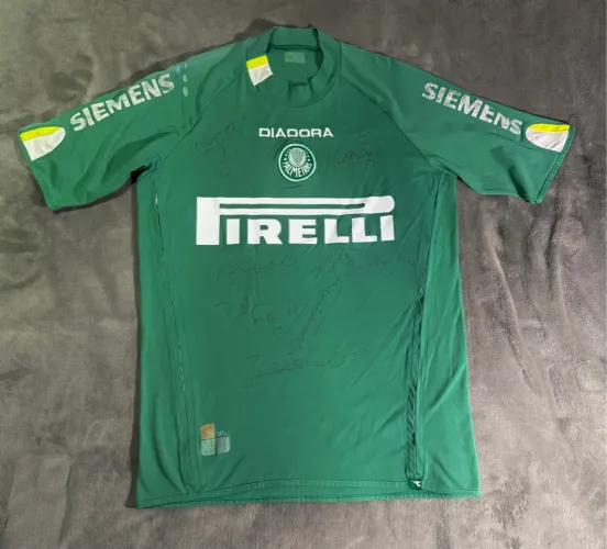 Camisa Palmeiras 2004 - Oficial - Autografada