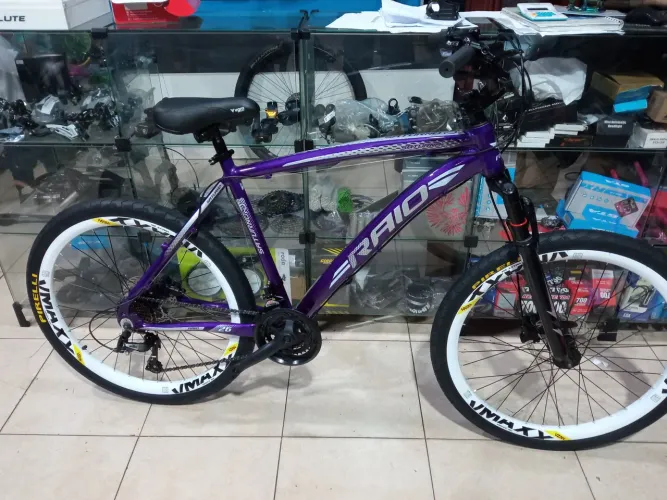 Promoção Bike nova Raio Saturno freio hidráulico  alumínio 26