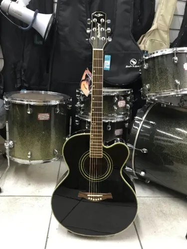 Violão Strinberg S-020 BK / JS02C Elétrico (Aço) Seminovo