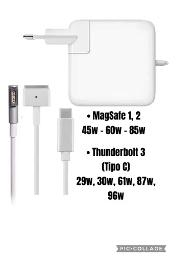 JP - Carregadores MacBook MagSafe e Thunderbolt 3 USB-C